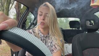 Business woman having car trouble CUSTOM WMV