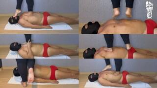 Juliette_RJ sweaty after working out rewarding her slave with a Hard Trampling - TRAMPLING - HARD TRAMPLING - FOOT SLAVE - FOOT FETISH - FOOT WORSHIP - TOES SUCKING - BBW QUEEN - FEMDOM - MALE SUBMISSION - SWEATY - SLOW MOTION JUMPS REPLAY