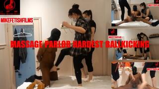 MASSAGE PARLOR: EXTREME BALLKICKING HARDEST SHOTS COMPILATION