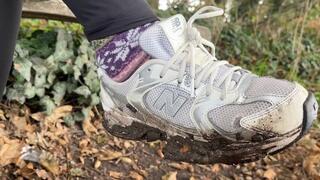 I have some New Balance trainers that need cleaning.