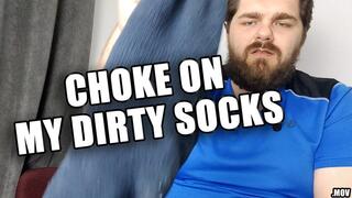 KingMarti: Blow Your Load While Choking On My Dirty Socks - Full HD 1080p - MOV