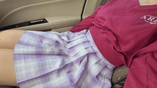 Picked Up Hot Schoolgirl 18+ with Phat Ass and Big Tits