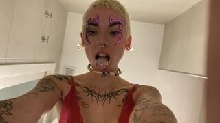 Vore giantess mouth tongue and big uvula compilation