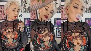 Evil chainsmoking hairdresser is here to shave all your hair off! Kinkerbell23