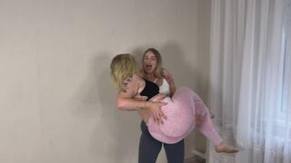 I easily lift and carry a heavy girl