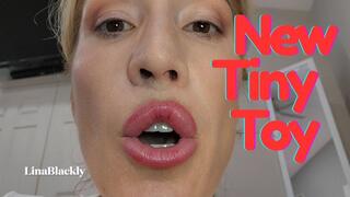 Accidental Shrinking Makes You Giantess Lina Blackly's Sex Toy
