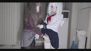 Kigurumi chastity lock transvestite intercourse