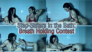 Step-Sisters in the Hot Tub Breath Holding Contest