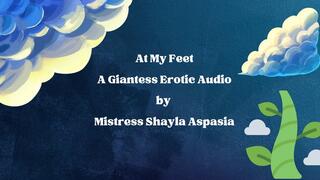 At My Feet: A Giantess Erotic Audio Fantasy