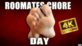 KingMarti: Roommates Daily Foot Chores - 4k UHD 2160p - MOV