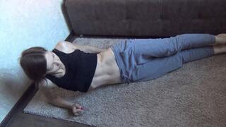 She cleaned my outie belly button with her tongue 8Be