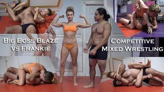 Blaze vs Frankie: Competitive Squash Match Mixed Wrestling (Sept 2025)
