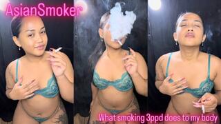 What smoking 3 ppd does to my body