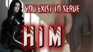 YOU EXIST TO SERVE HIM - MistressRavenFD explains how life would be for you to serve Her BBC King