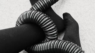 Pantyhose Vacuum Hose - ASMR