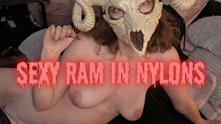 Horny Sexy Ram in Nylons