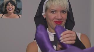 You See Reactions Of Wednesday When Nun Tickle