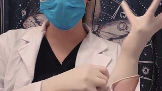 My “friend John” helps me create a prostate exam video for content