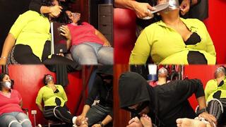 Feta Piatta and Piedini Pierozzi trapped and feet in perils - Reedited FULL CLIP - MOV