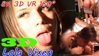 8K 3D VR 180° StepBrother BJ for Keys Lola Vixen - Taboo