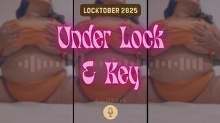 Locktober 2025: Under Lock & Key - AllieSays Chastity Training Caged Cuck Femdom POV Audio