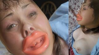 SCHOOLGIRL PANTYHOSE ENCASEMENT BONDAGE 2