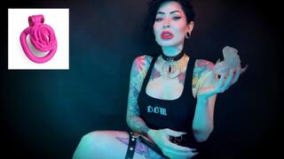 Wear the clitty chastity for a month, let's shrink your leftover shrimp - LOCKTOBER, SPH , SHRINKING