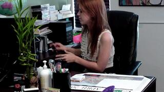 LESBIAN MILF BOSS FOR HOT SLUTY YOUNG ASSISTANT