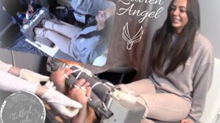 Lauren: Toetied & Ticklish!