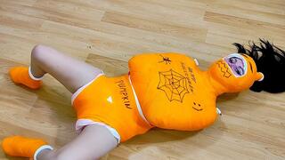 Straitjacket Body Cast, Pumpkin