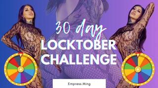 30 Day Locktober Challenge, Race to the Finish Line!