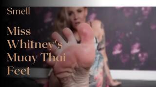 Smell Miss Whitney's Muay Thai Feet (1080p)