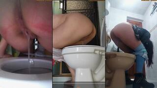 COMPILATION VOYEUR PEEING TOILET #7