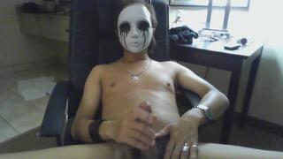 Halloween Masquerade Me In My Ghost Mask 6