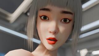 Awakening Akari – Forbidden Pleasure Inside the Sci-Fi Lab