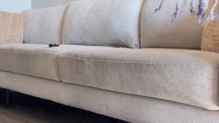 Boss Lady White Wedges Tease JOI