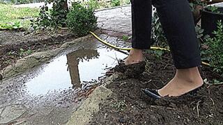 get stuck in a swamp b