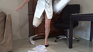 amputee medical worker a