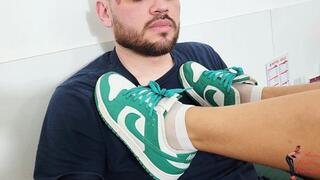 Foot gagging, by Morgana and Slave, FULL HD