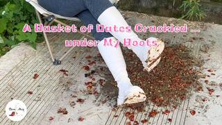 A Basket of Dates Crackled ... Under My Sexy Boots (ASMR)