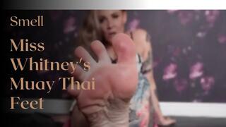 Smell Miss Whitney's Muay Thai Feet (4k)