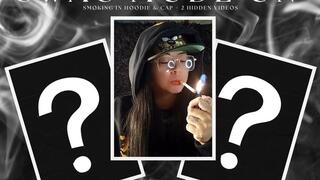 Swag Mode On: Smoking in Hoodie & Cap + 2 Hidden Videos