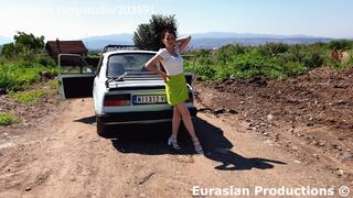 274 - Katya Skoda drive to the farm