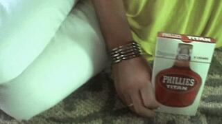 Smoking Girl Hot CIGAR Model Anita 82 Mp4 960X640