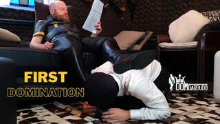 BDSM INITIATION: FIRST YES, FIRST COMMAND, TRUE SUBMISSION – 1080p – FIRST BDSM SESSION – DOMINANT MASTER – OLDER MAN YOUNGER MAN – ROLE PLAY DOMINATION – BDSM ROLEPLAY