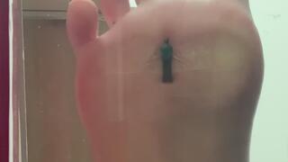 Giantess Underglass Feet Crush - Part 3