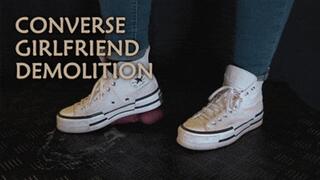 Girlfriend Converse Demolition (Close Version) - TamyStarly - Cock Balls Crush Trample, Shoejob, Bootjob, CBT, Ballbusting, Trampling, Stomping