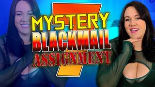 Mystery Blackmail Assignment #7
