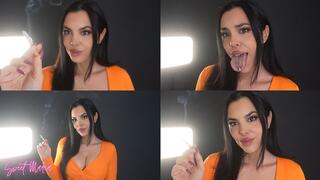 Human ashtray handjob POV | Sweet Maria