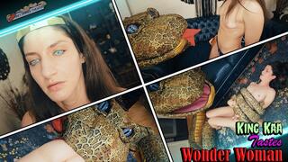King Kaa Tastes Wonder Woman - Nude Superheroine Vore with Arielle Lane 1080 mp4